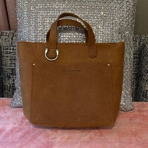 Portland Leather Goods Brown Dakota Mini Tote Bag